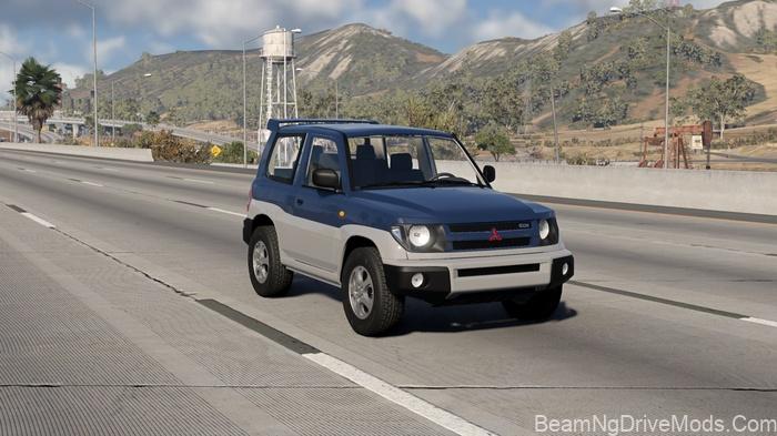 BeamNG Mitsubishi Pajero (0.39) 3