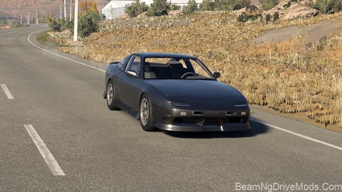 BeamNG Nissan 180SX V1.7