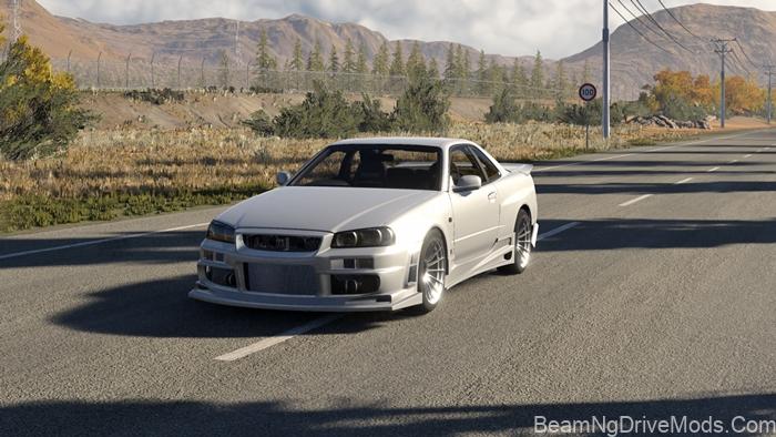 BeamNG Nissan Skyline R34 V3.0 2