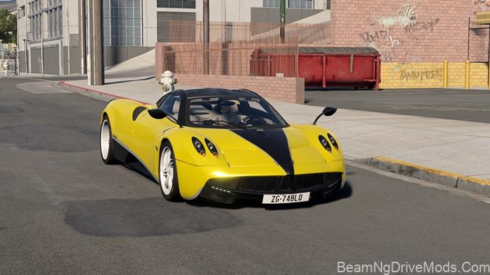 BeamNG Pagani Huayra (0.39)