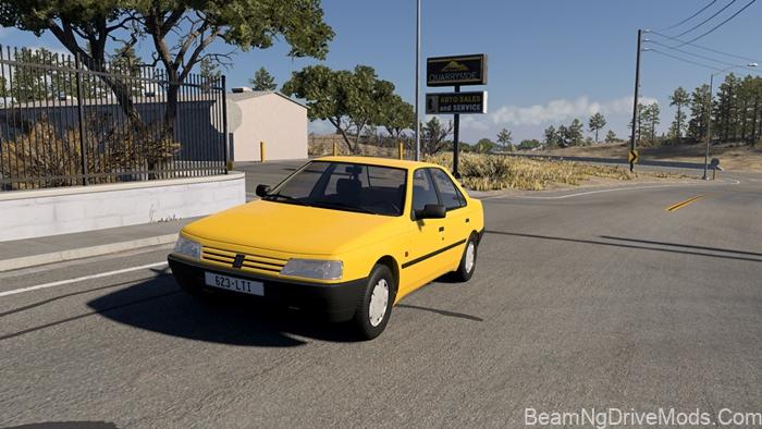 BeamNG Peugeot 405