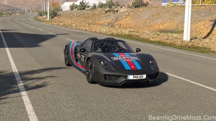 BeamNG Porsche 918 (0.39)