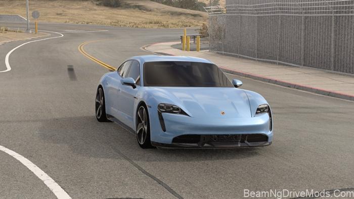 BeamNG Porsche Taycan V2.1 2