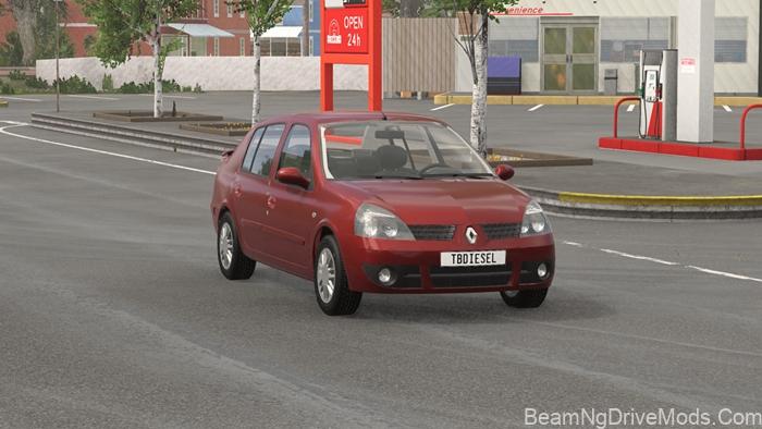 BeamNG Renault Symbol / Thalia Pack 2