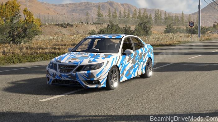 BeamNG Saab 9-3 Remastered V2.2