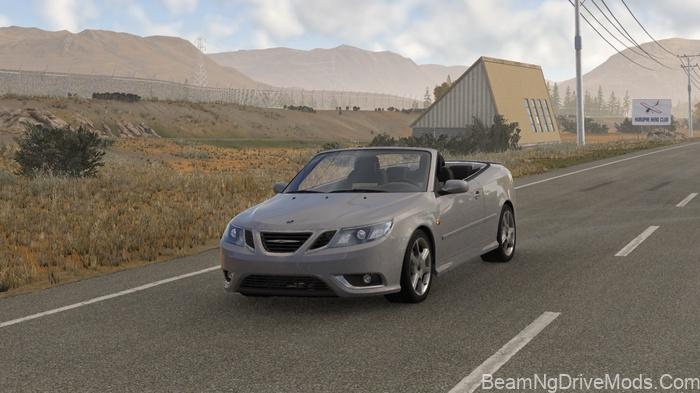 BeamNG Saab 9-3 Remastered V2.2 4