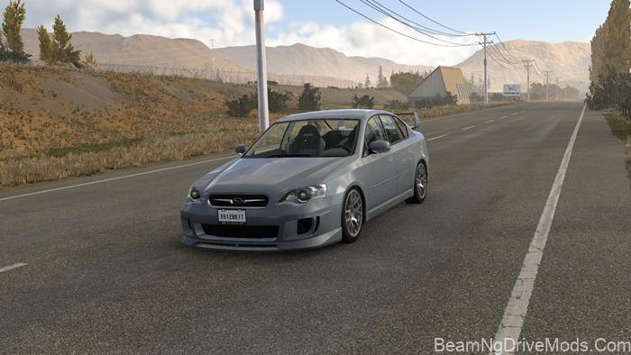 BeamNG Subaru Legacy V1.2 (0.39)