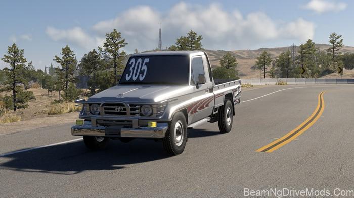 BeamNG Toyota Land Cruiser J70