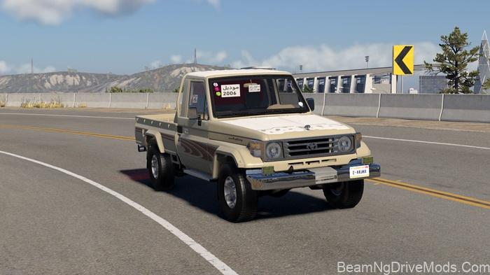 BeamNG Toyota Land Cruiser J70 2