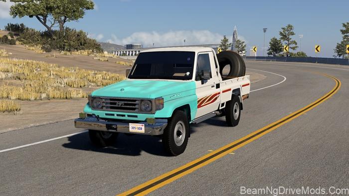 BeamNG Toyota Land Cruiser J70 3