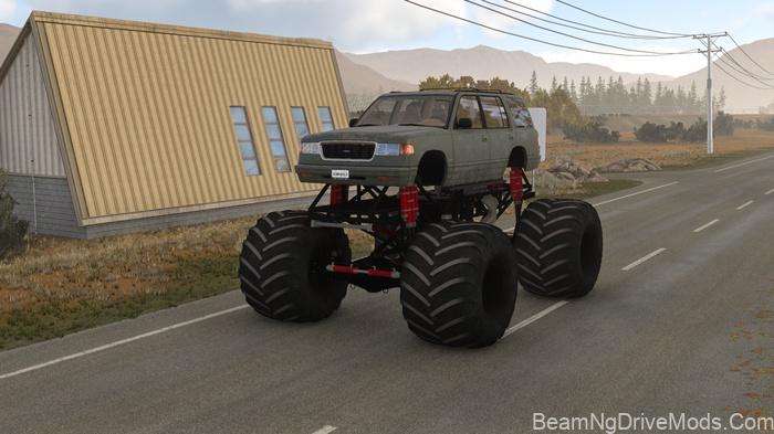 BeamNG Universal Monster Frame V4.0