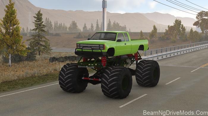 BeamNG Universal Monster Frame V4.0 3