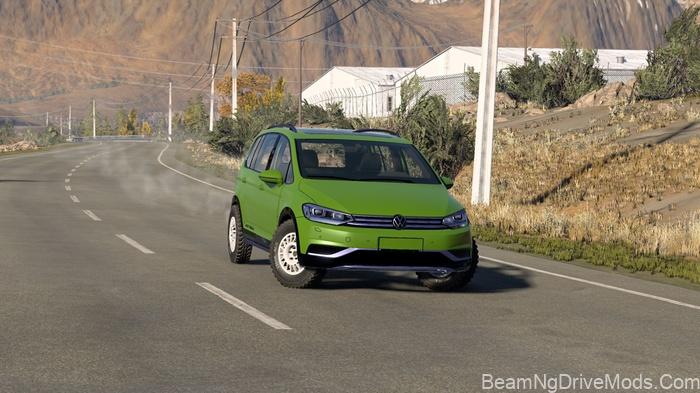 BeamNG Volkswagen Cross Touran 2021 2