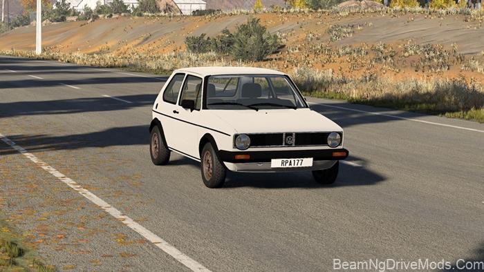 BeamNG Volkswagen Golf MK1 1980s