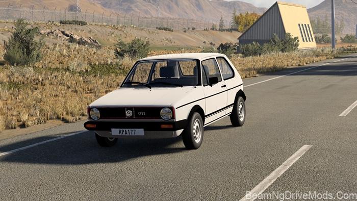 BeamNG Volkswagen Golf MK1 1980s 2