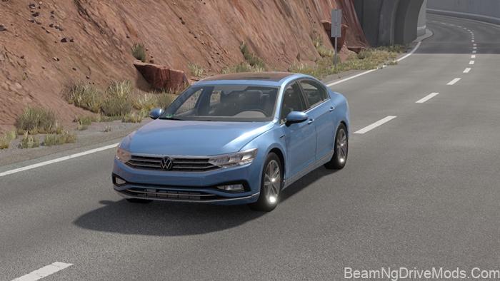 BeamNG Volkswagen Passat Mk8 Facelift V2.0