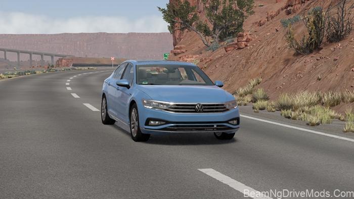 BeamNG Volkswagen Passat Mk8 Facelift V2.0 2