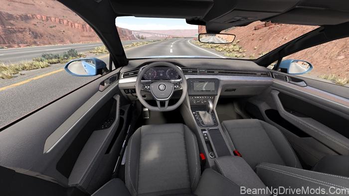 BeamNG Volkswagen Passat Mk8 Facelift V2.0 3