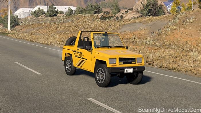 BeamNG 1982 Ibishu King Gym