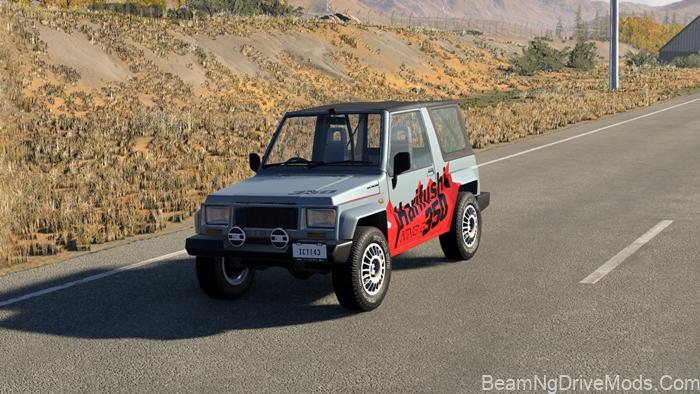 BeamNG 1982 Ibishu King Gym 2