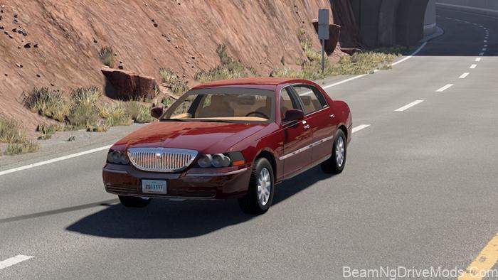BeamNG 2011 Lincoln Town Car V1.1 2