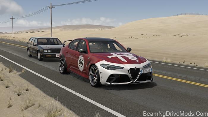 BeamNG Alfa Romeo Giulia (0.39)