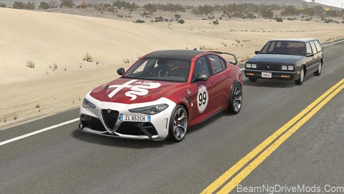 BeamNG Alfa Romeo Giulia (0.39) 2