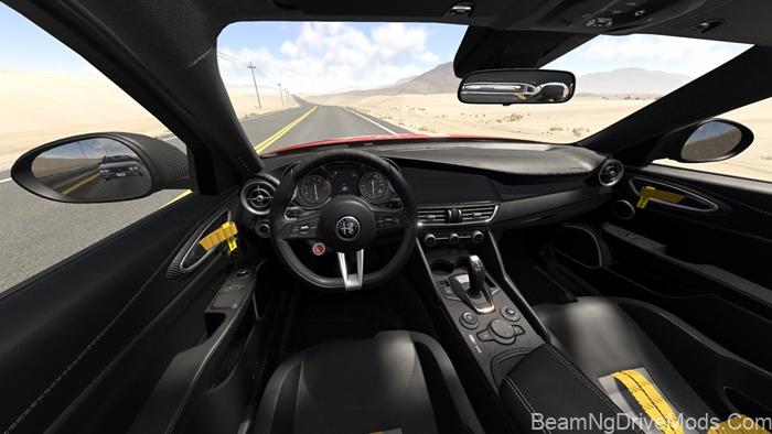 BeamNG Alfa Romeo Giulia (0.39) 3
