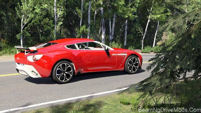 BeamNG Aston Martin Vanquish Zagato 4