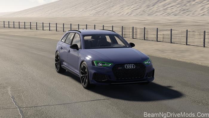 BeamNG Audi A4 B9 2019 (0.39)