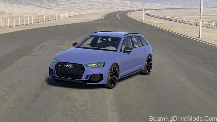 BeamNG Audi A4 B9 2019 (0.39) 2