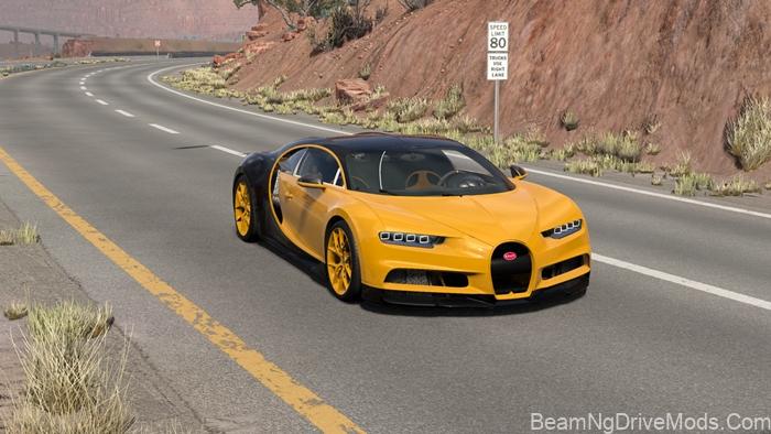 BeamNG Bugatti Chiron