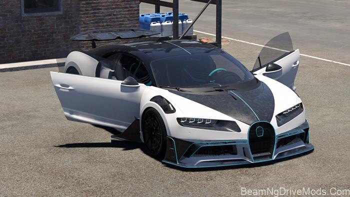 BeamNG Bugatti Chiron Mansory Centuria