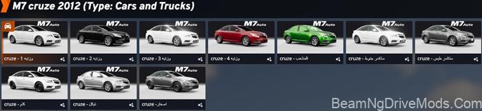 BeamNG Chevrolet Cruze 2012 6