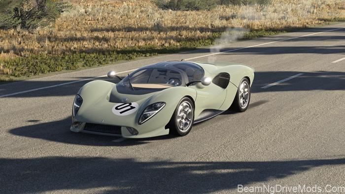 BeamNG De Tomaso P72