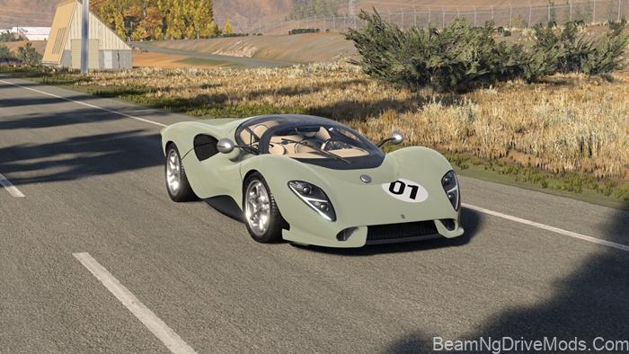 BeamNG De Tomaso P72 2
