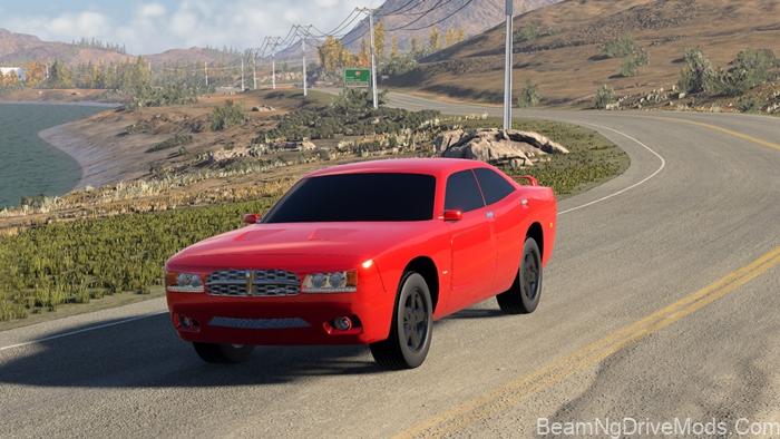 BeamNG Dodge Charger Automation Car