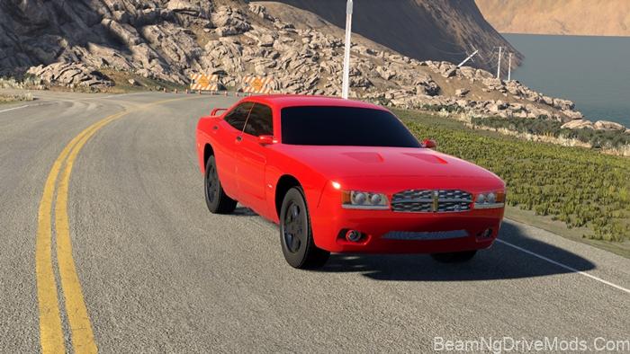 BeamNG Dodge Charger Automation Car 2