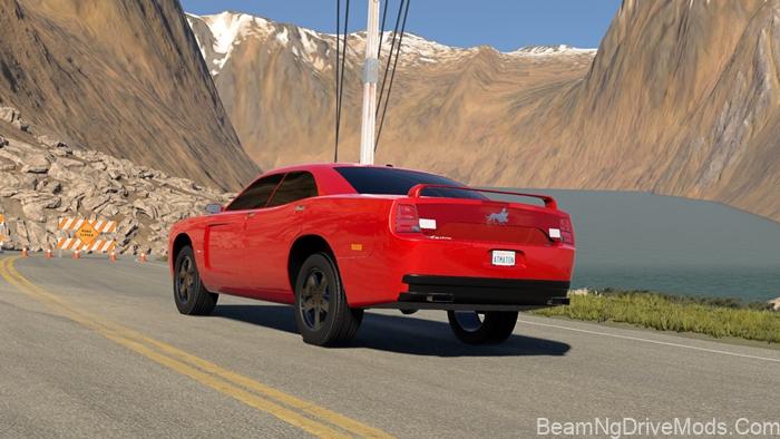 BeamNG Dodge Charger Automation Car 3