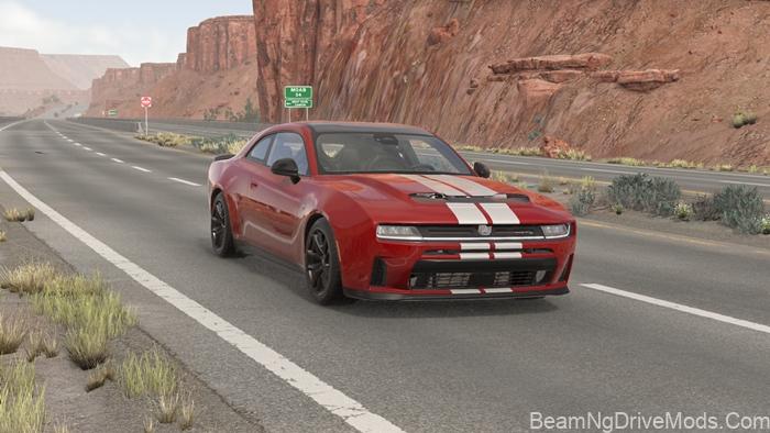 BeamNG Dodge Charger 2025 2