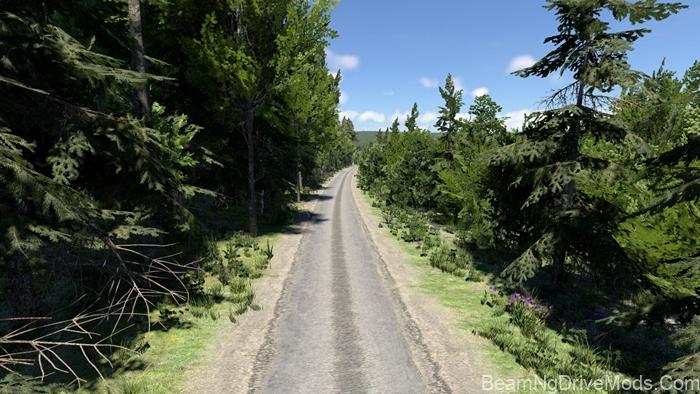 BeamNG East Belgian Rally 2021 Map 3