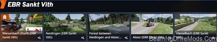 BeamNG East Belgian Rally 2021 Map 6