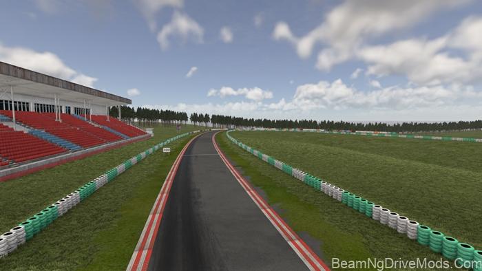 BeamNG Fennec Race Track Map 2
