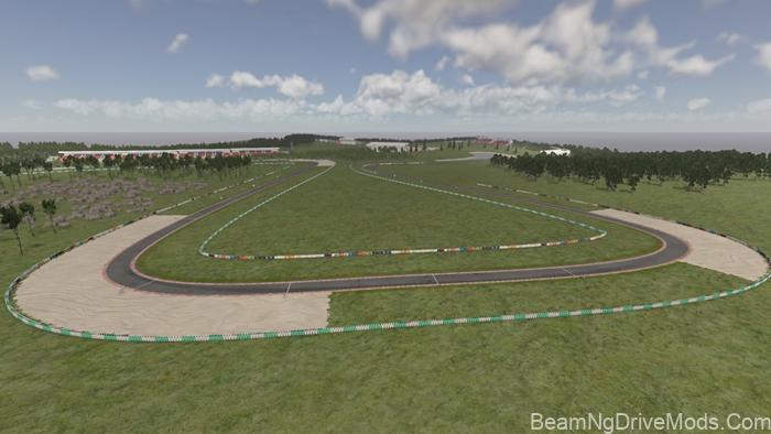 BeamNG Fennec Race Track Map 4