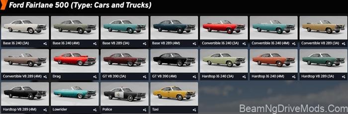 BeamNG 1966 Ford Fairlane 500 6