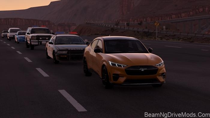 BeamNG Ford Mustang Mach-E 2