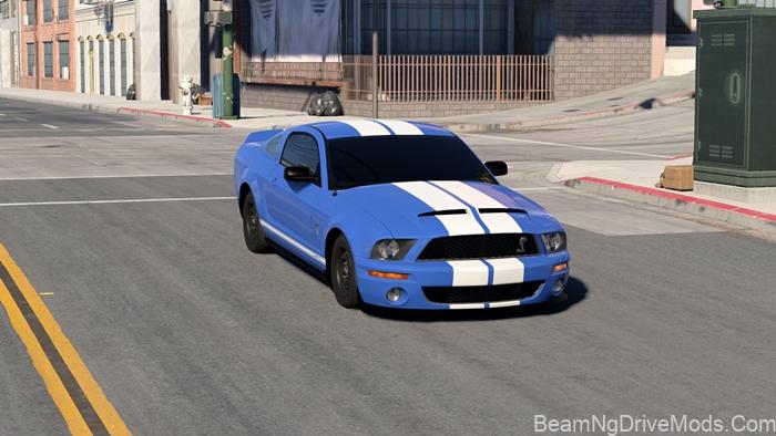 BeamNG Ford Mustang Shelby GT500 V1.2