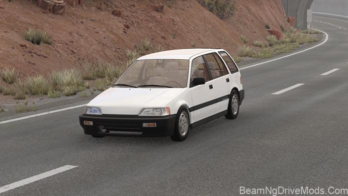 BeamNG Honda Civic Wagon RTWD