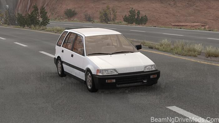BeamNG Honda Civic Wagon RTWD 2