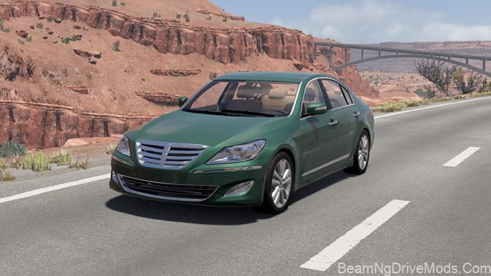BeamNG Hyundai Genesis Sedan